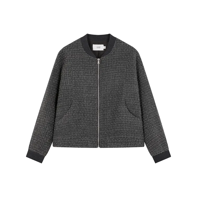 Mo Han Yi Mei Jackets Coats Women's Gray-0
