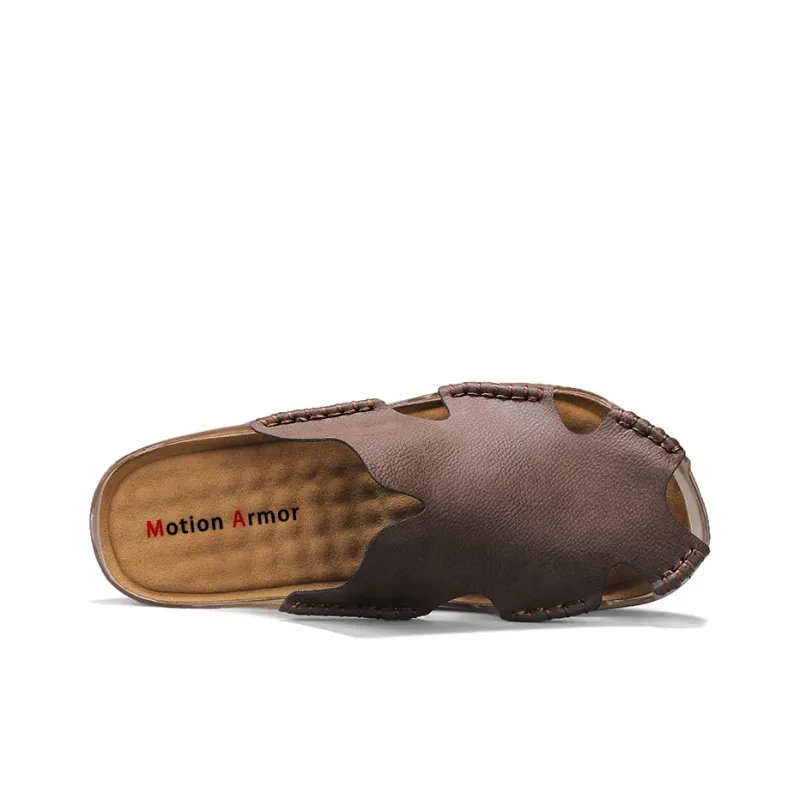 Motion Armor Quiet Odor Resistant Abrasion Resistant Slip Resistant Closed Toe Slippers Men's-13