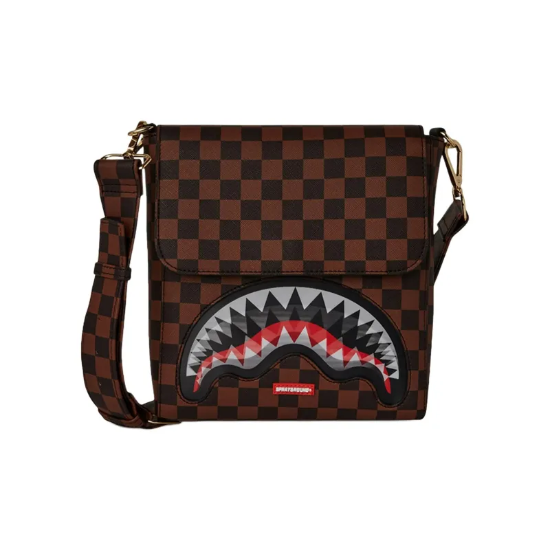 SPRAYGROUND Mix print Messenger Bag-0