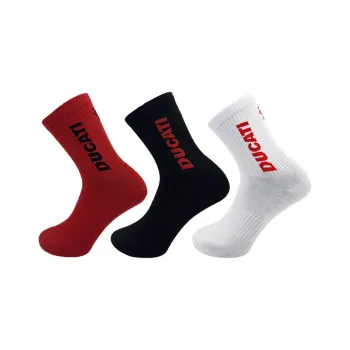 Topaz x DUKADI,LIANMINGKUAN Mid Calf Socks Unisex 3 Pack