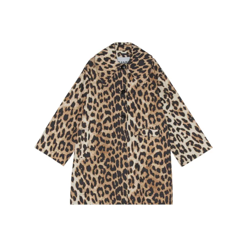 GANNI Jackets Women's Brown-0