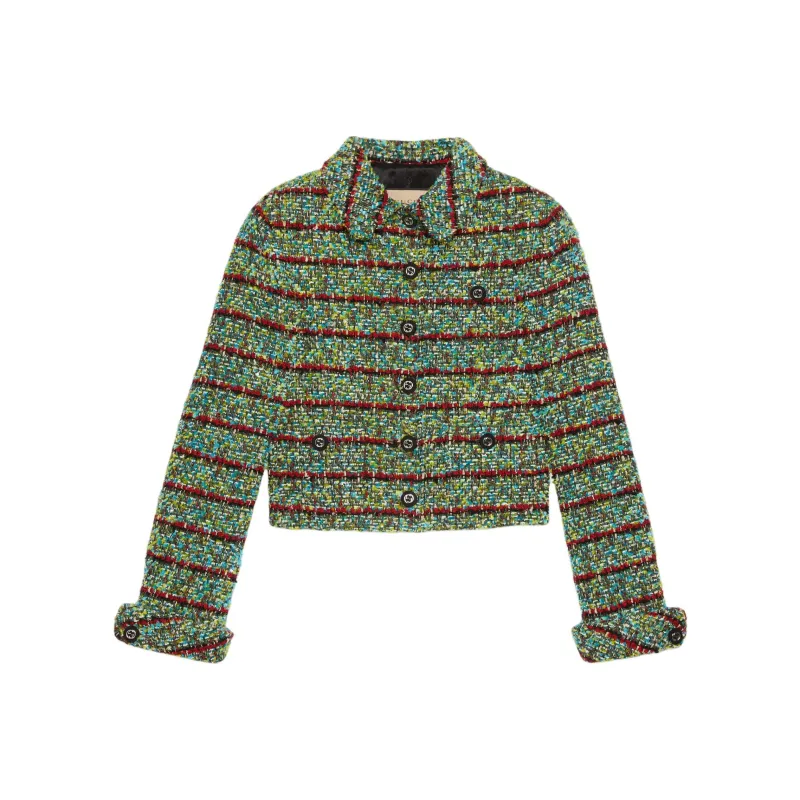 GUCCI SS24 Jackets Coats Women's Green-0