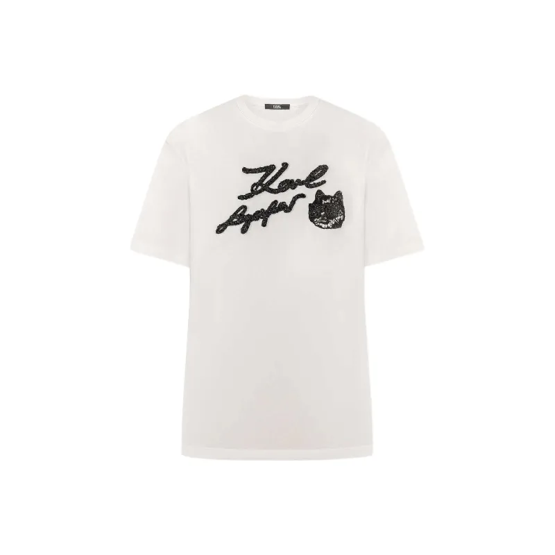 KARL LAGERFELD T Shirt Women's White-0