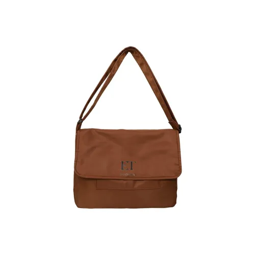 Everthames Nylon Fabric Shoulder Bag Women's Brown