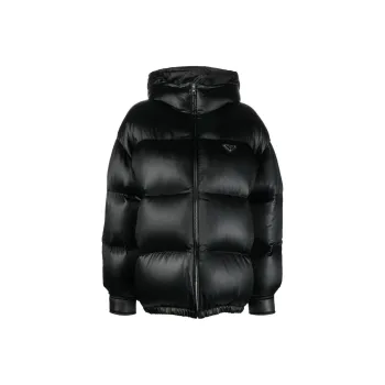 PRADA FW22 Down Jacket Winter Women's Black