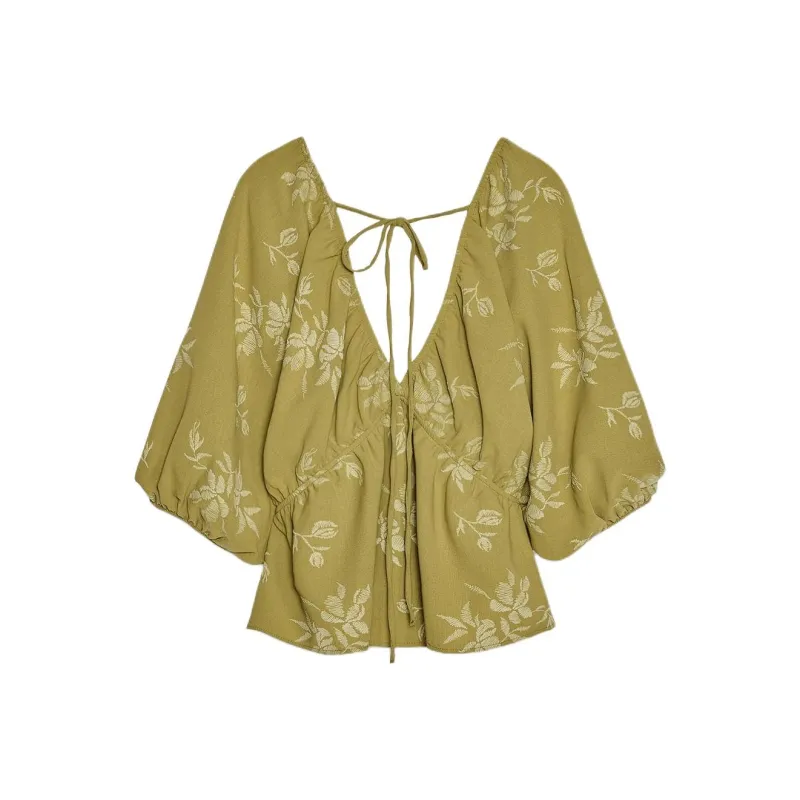 ZARA Shirts Women's Khaki-1