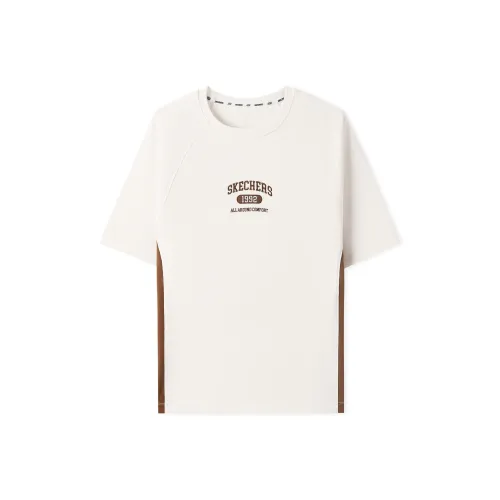 Skechers T Shirt Women's Pure White 01SV
