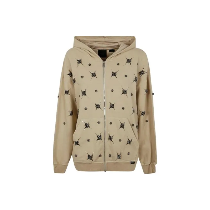 PINKO Comi Zipped Hoodie-0