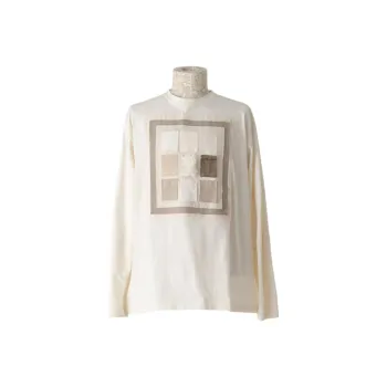 Christopher Nemeth SS25 T Shirt Men's Gray White