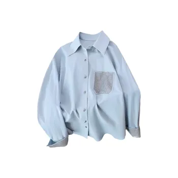 TOUCH Shirts Women's Light Blue