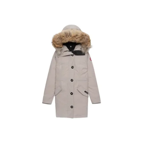 Canada Goose Rossclair Series Down Jacket Winter Women's Lime Gray