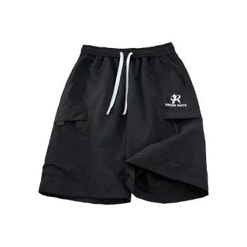 GROW DATE Cargo Shorts Unisex Black