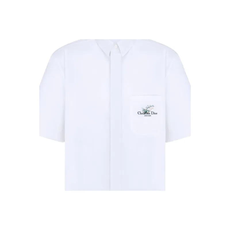DIOR Shirts Men White-2