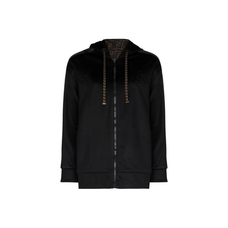 FENDI FW22 Jackets & Coats Women's Black-0