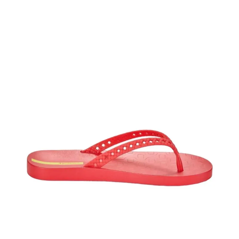 Ipanema Abrasion Resistant Flip Flops Women's Red-1