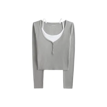 Hollister T Shirts Women's Gray