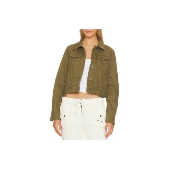 FREE PEOPLE Jackets Coats Women's Green