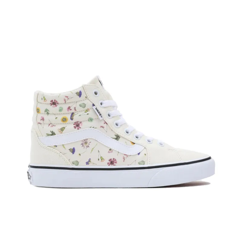 Vans Filmore Slip Resistant Cushioning High Top Skateboard Shoes Women's Ecru-1