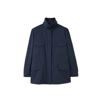 Loro Piana Traveller Jacket Jackets Coats Women's Marine Blue