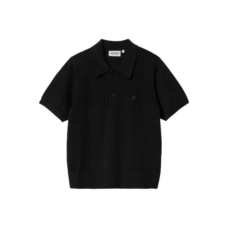Carhartt WIP FW24 Polo Shirts Women's Black-0
