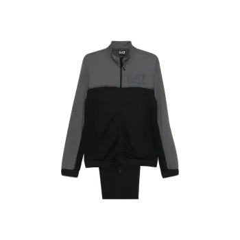 EMPORIO ARMANI Logo Printed Tracksuit Set