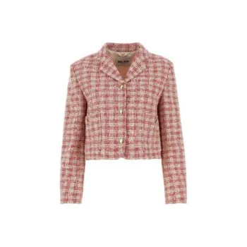 MIU MIU Jackets & Coats Women's Pink