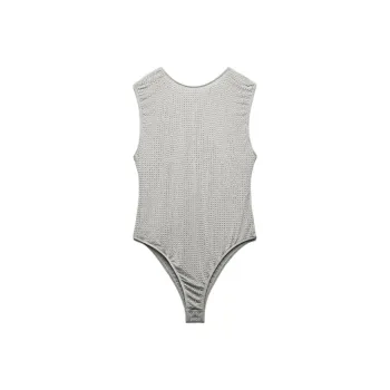 ZARA Bodysuits Women's Gray