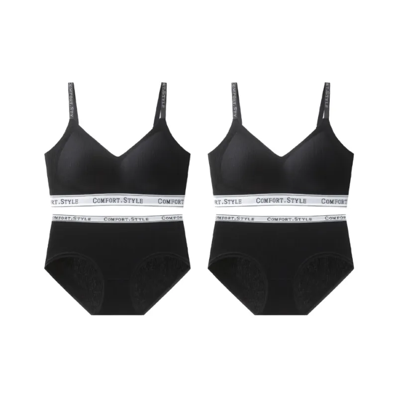 PLANDOO Underwear Set Women's 2 Set-9