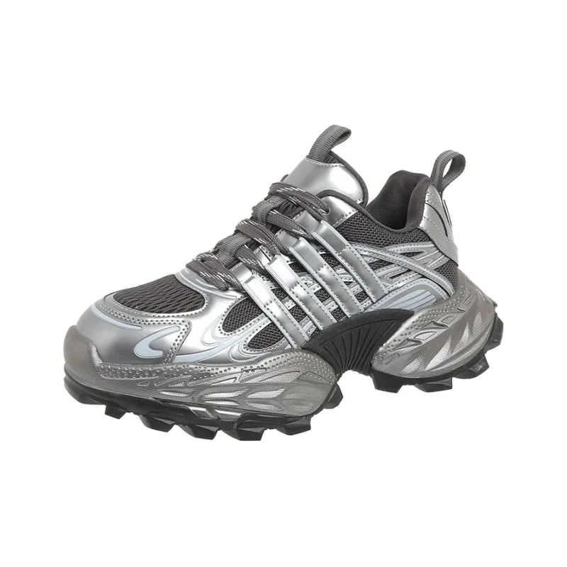 The Mystery Of Glamour Cushioning, Breathable, Height Increasing Low Top Chunky Sneakers Women's-8
