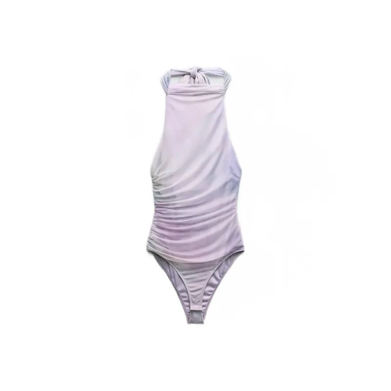 ZARA Trf Bodysuits Women's Purple-0
