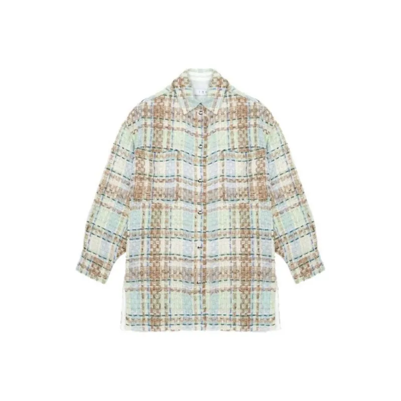 IRO NIGHT Maryse Plaid Shirt-0