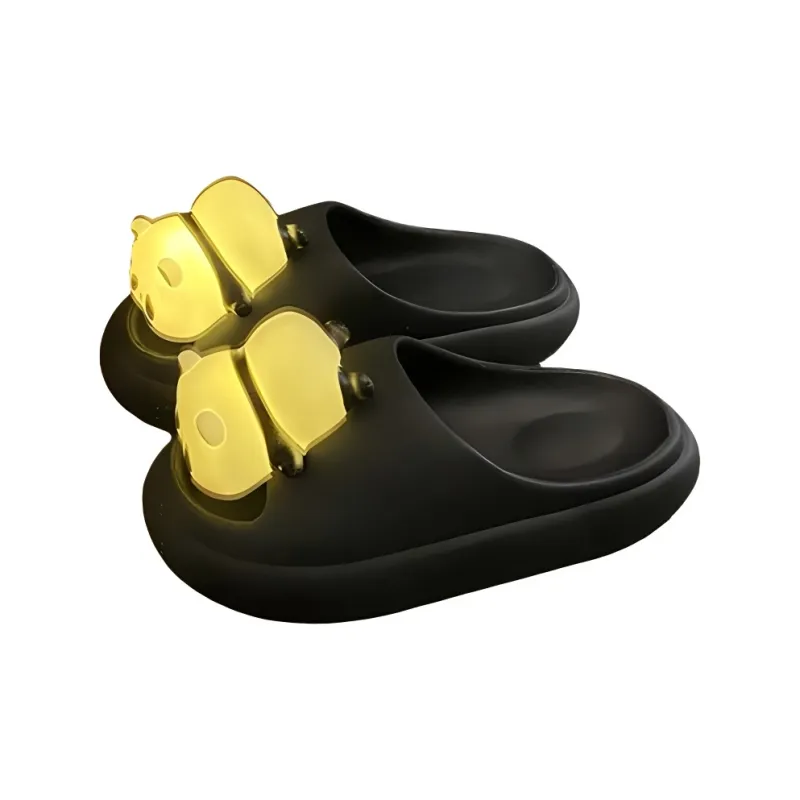 Ming Sheng Platform Single Strap Slippers-2