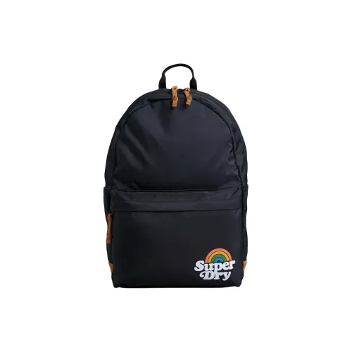 SUPERDRY Polyester Backpack Men's Marine Blue