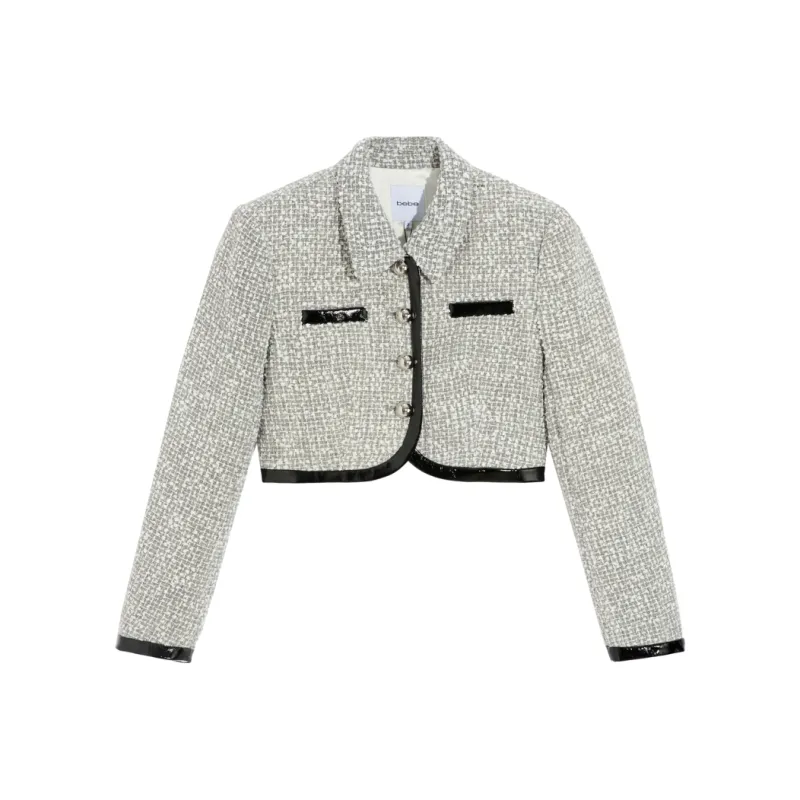 Bebe FW23 Jacket Women's Light Gray-0