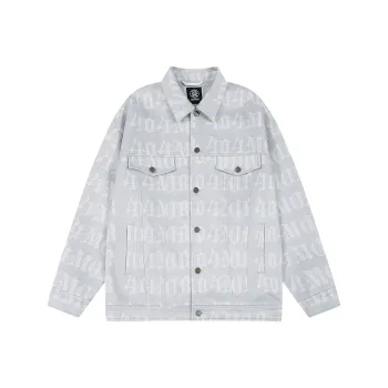 404MOB GANG Jackets Women's Gray