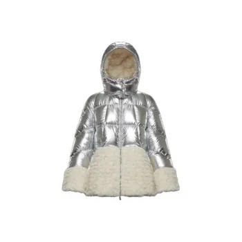 Moncler FW21 Down Jacket Women's Silver