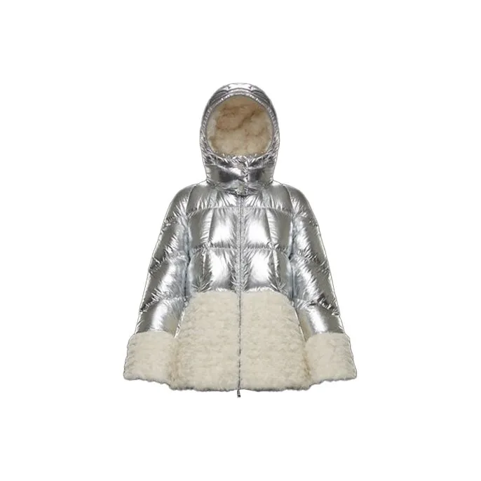 Moncler FW21 Down Jacket Women's Silver-0
