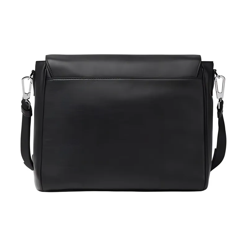 VERSACE La Medusa Nylon Shoulder Bag Crossbody Bag Messenger Bag Men's Black-2