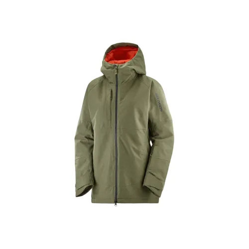 SALOMON Bashley Puff Jackets & Coats Women's Army Green