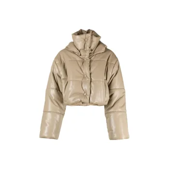 NANUSHKA Aveline Cropped Puffer Jacket