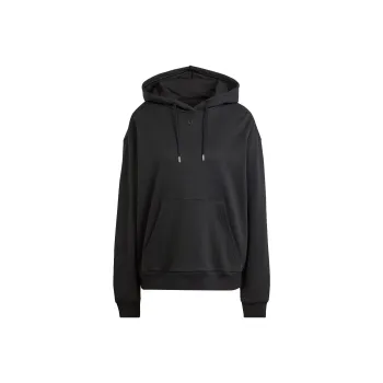Adidas Originals Embellished Oversized Hoodie Sweatshirt Women's Black