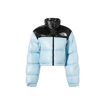THE NORTH FACE Women's Nuptse Short Jacket Beta Blue
