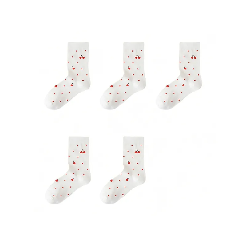 H YXIANG Mid Calf Socks Women's Combo Set-32