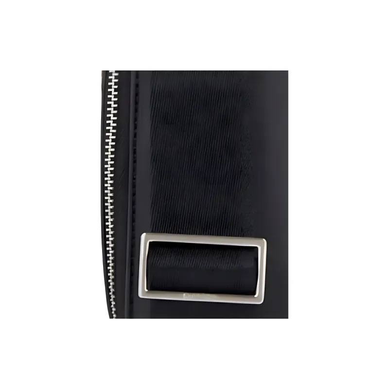 CALVIN KLEIN Recycled Polyester Shoulder Bag Men's Black-2