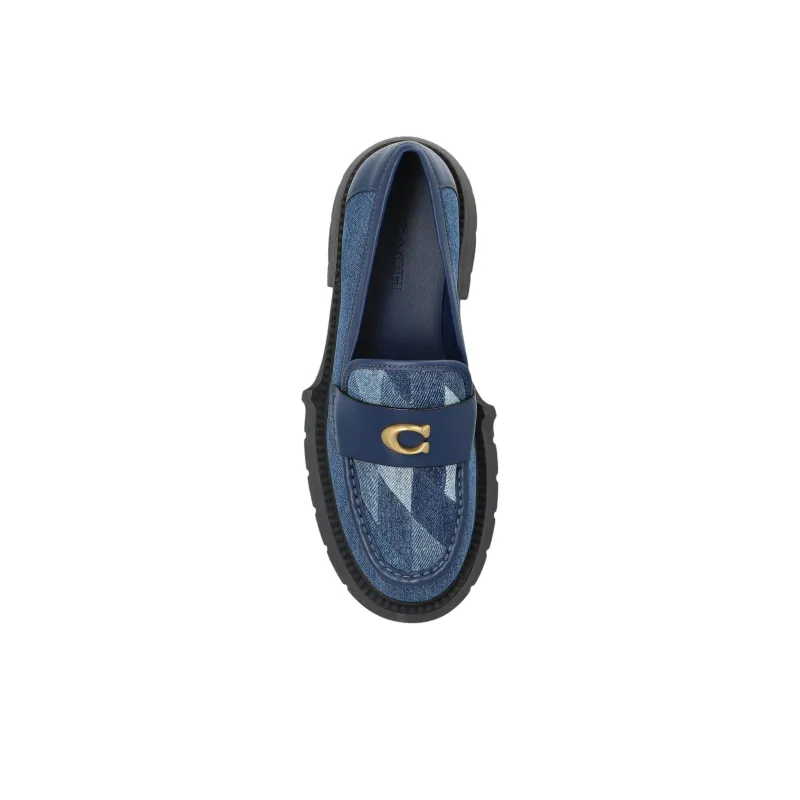 COACH Loafers Women's Blue-4