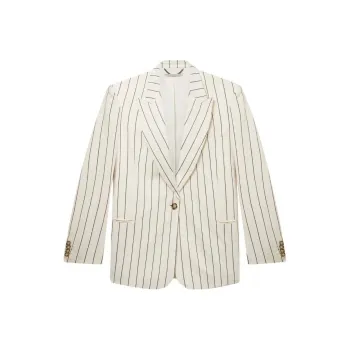 Stella McCartney Striped Oversize Blazer