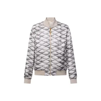 LOUIS VUITTON Reversible 3D Malletage Bomber Jacket