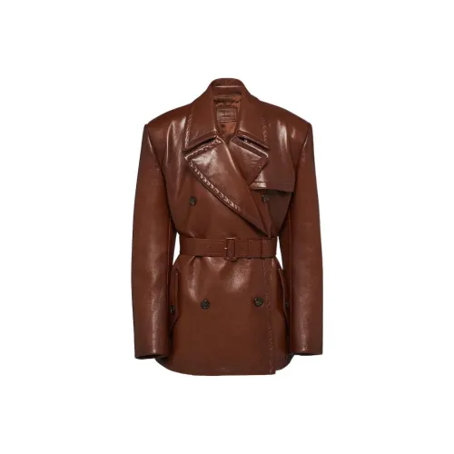 PRADA Jackets Women's Tobacco