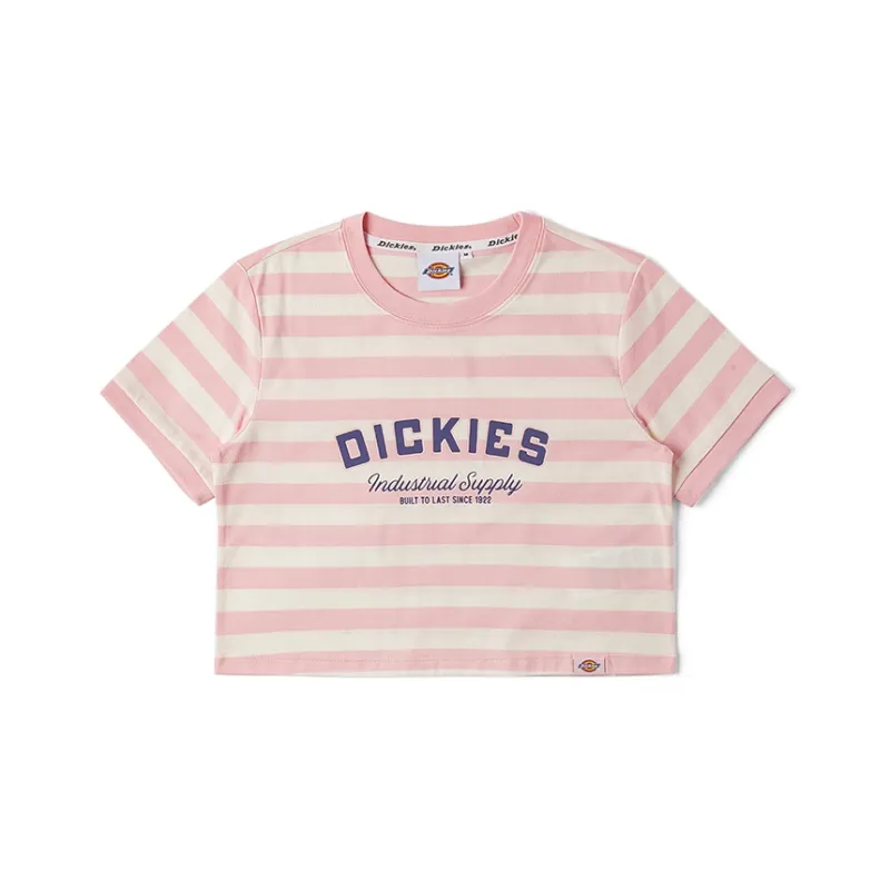 Dickies Short Sleeved T Shirts Lotus Pink DK0A87H6B80 Women's-0