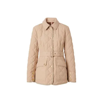 Burberry FW22 Jackets Coats Women's Khaki